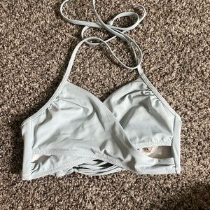 Pink bathing suit top